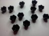 Black Flower Beads*