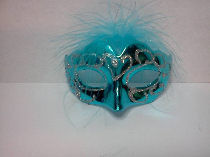 Turquoise Mask* - Click Image to Close