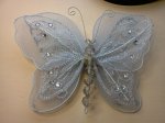 Extra Large Silver Butterfly*