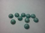 Marbled Glass Flatback Beads*