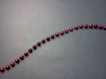 Burgundy Bead Trim*