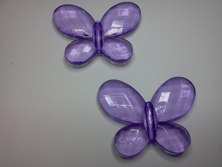 Dark Purple Butterflies* - Click Image to Close
