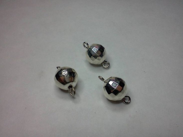 Silver Connector Bead Charms* - Click Image to Close