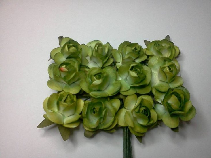 Green Roses* - Click Image to Close
