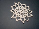 Ecru Crochet doilies*