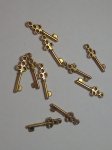 Gold Key Charms*