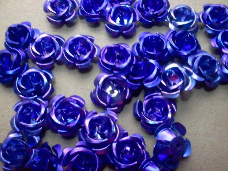 Purple Aluminum Beads* - Click Image to Close