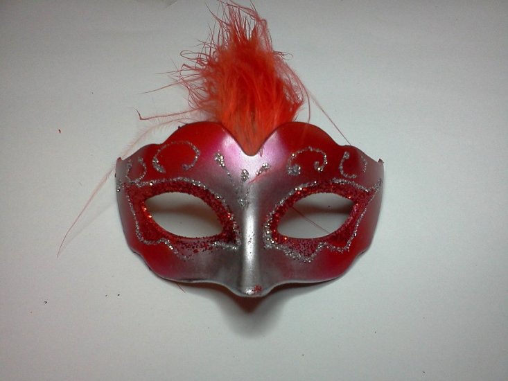 Red/Silver Mask* - Click Image to Close
