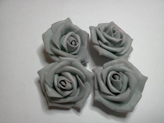 Grey Foam Roses* - Click Image to Close