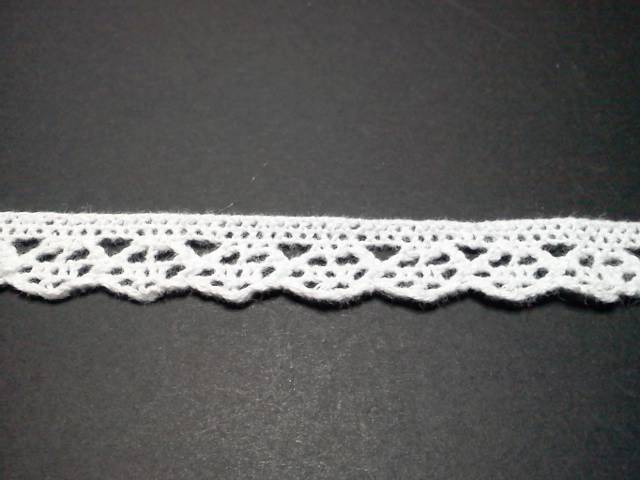 White Crochet Lace* - Click Image to Close