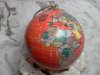 Red Globe of World Map*