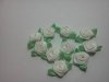 White Fabric Roses*