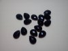 Black Teardrop Beads*