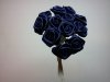 Royal Blue fabric Flowers*