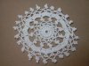 White Hand Crocheted doilies*