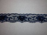 Black Lace with Beads*