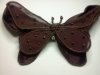 Brown Fabric Butterflies*