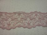Dusty Rose Sheer Lace