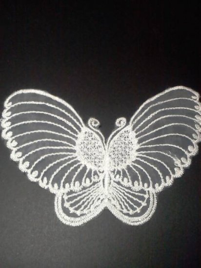 2 Butterfly Appliques* - Click Image to Close