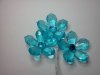 Acrylic Blue Flowers