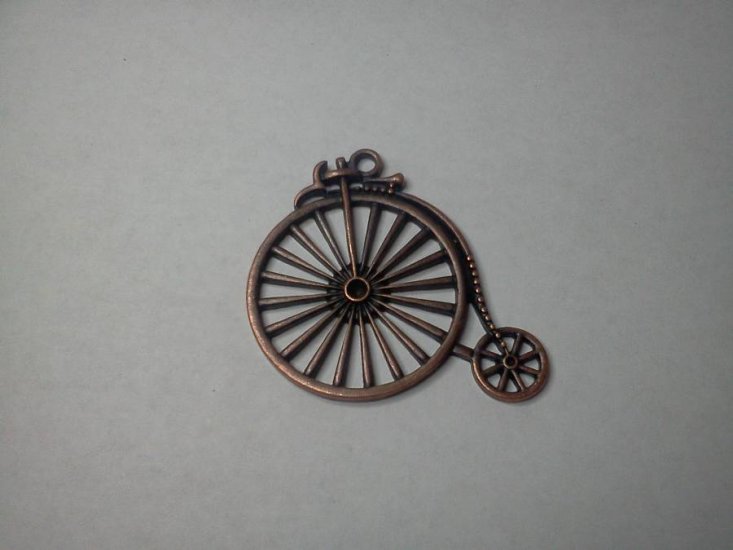 Bronze Bicycle Charms* - Click Image to Close