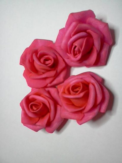 Fuschia Foam Roses* - Click Image to Close