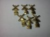 Gold Windmill Charms*