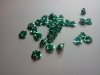 Green Aluminum Beads