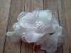 White Fabric Flowers*