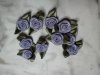 Lavender Fabric Flowers*