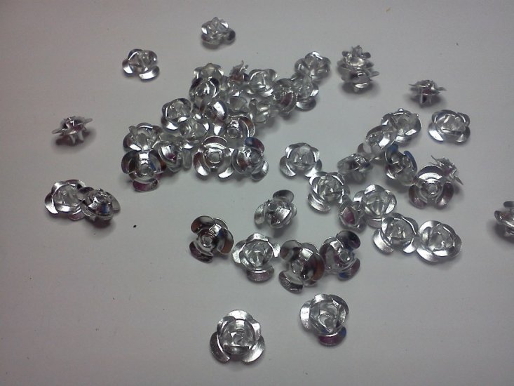 Silver Aluminum Beads* - Click Image to Close
