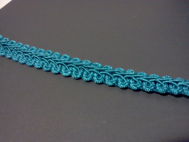 Turquoise Braided Trim* - Click Image to Close