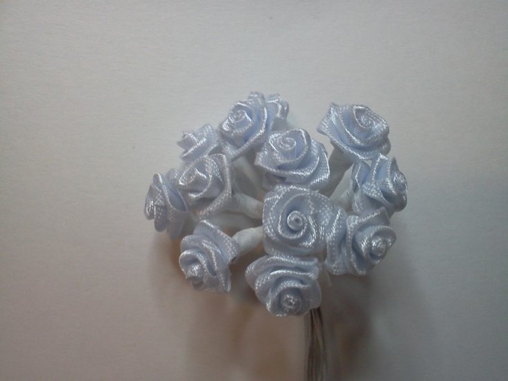Lavender fabric Roses - Click Image to Close