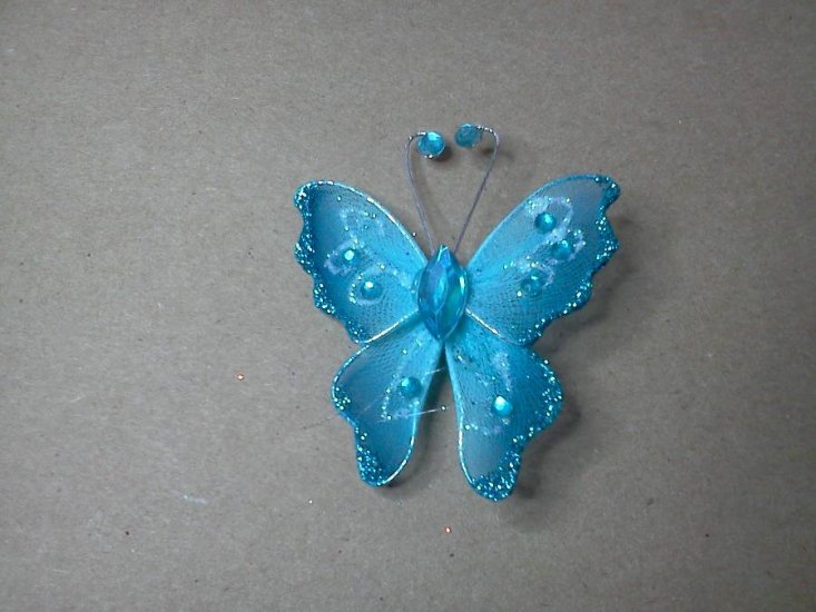 Turquoise Butterflies* - Click Image to Close