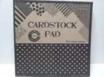 Canvas Cardstock Pad 6x6 Paper*