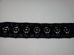 Black Crochet Lace*