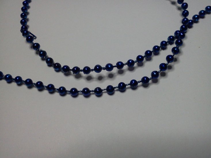 Royal Blue Bead Trim* - Click Image to Close