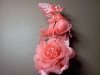Coral fabric Roses*