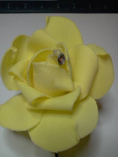 Yellow Foam Roses* - Click Image to Close