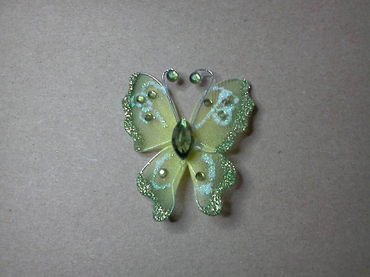 Sage Green Butterflies* - Click Image to Close