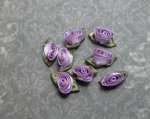 Lavender Fabric Roses*