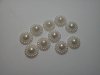 Large Cream Plastic Pearl Beads*