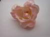2 Pink/Cream Brooch Roses*