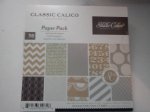 Classic Calico 6x6 Paper*