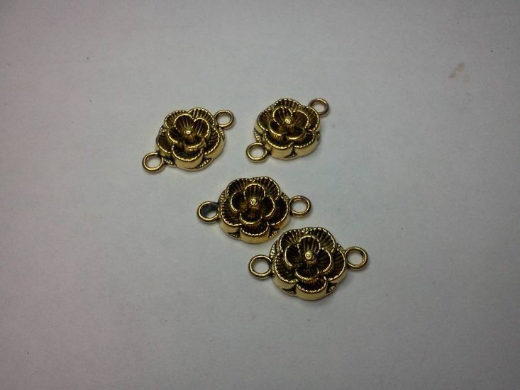 Flower Connector Bead Charms* - Click Image to Close