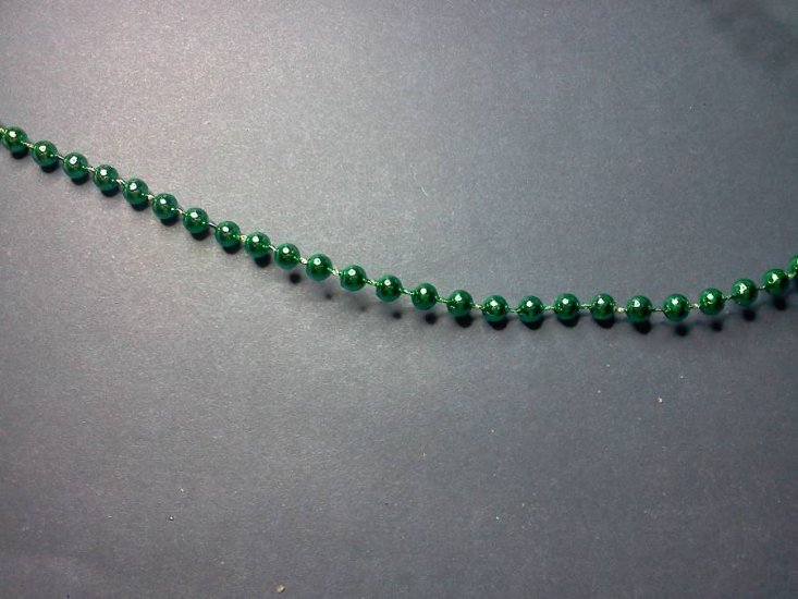 Metallic Green Bead Trim* - Click Image to Close