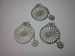 Silver Bicycle Charms*