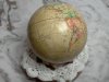 Cream Globe of World Map*