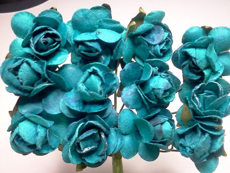 Turquoise Roses* - Click Image to Close