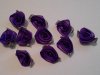 Purple Fabric Roses*
